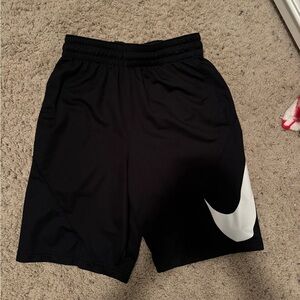 s nike fro-fit black shorts